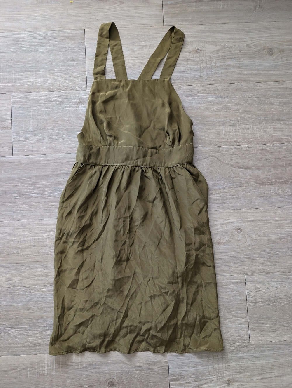 Stone Cold Fox Silk Dress - Green